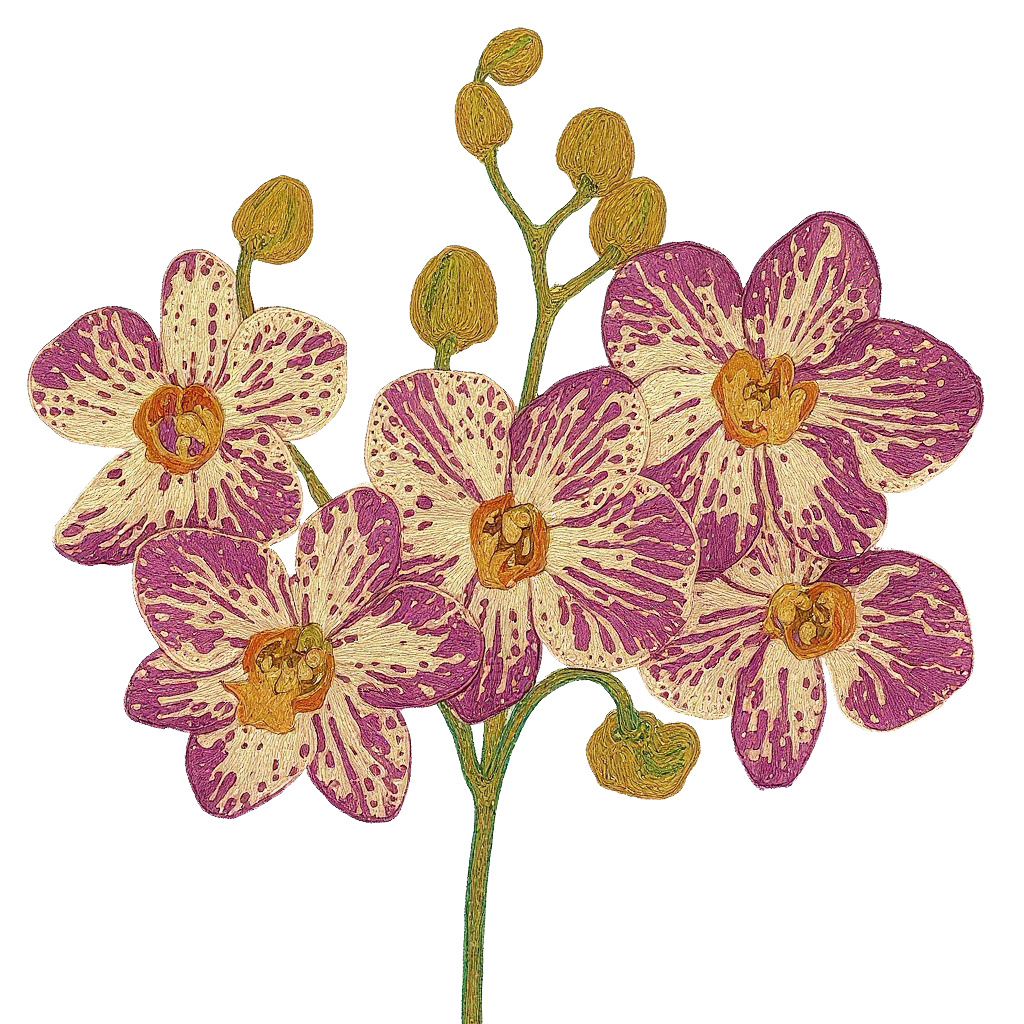 Orchid decoration